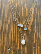 Load image into Gallery viewer, CZ Gold Filled Pendant Necklace