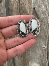 Load image into Gallery viewer, White Buffalo Earrings E0201