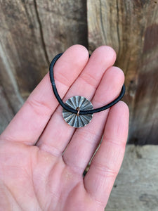 Vintage Button Hair Tie