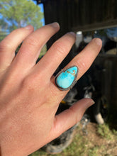 Load image into Gallery viewer, Mina Maria Turquoise Ring Size 8 1/4 R0422