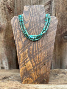 Graduated Turquoise Necklace N0648