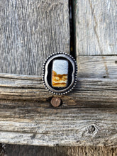 Load image into Gallery viewer, Chicken Track Jasper Ring Size 8 1/4