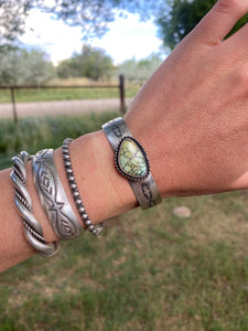 Nautilus Variscite Cuff C0380