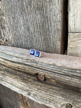 Load image into Gallery viewer, Lapis Stud Earrings