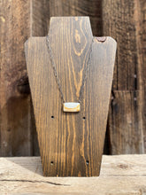 Load image into Gallery viewer, Chicken Track Jasper Bar Necklace N0826