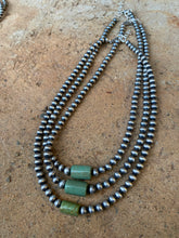 Load image into Gallery viewer, Green Barrel Necklace N0917