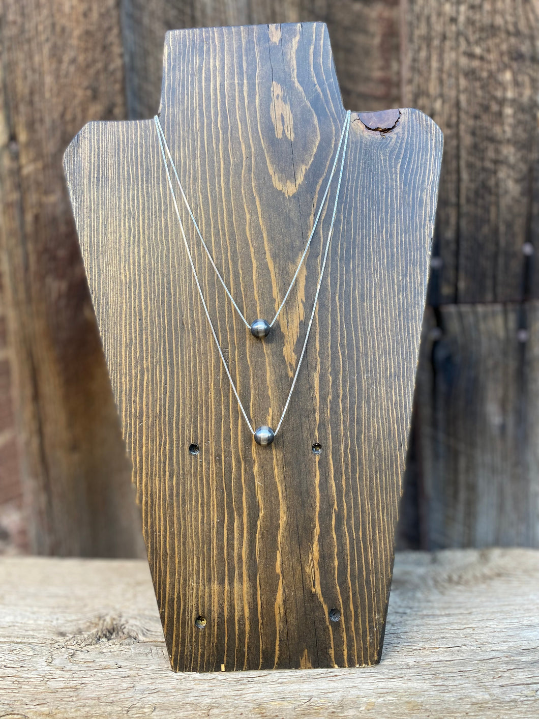 Single Pearl Necklace N0704