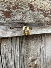 Load image into Gallery viewer, Chunky Huggie Hoop Earrings GF