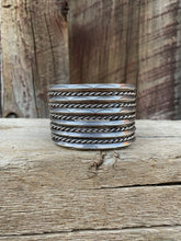 Load image into Gallery viewer, Vintage Silver Cuff
