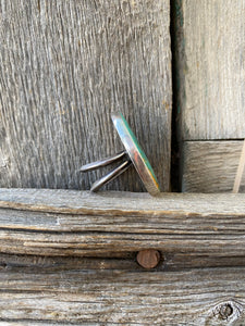 Tyrone Turquoise Ring Size 8 R0314