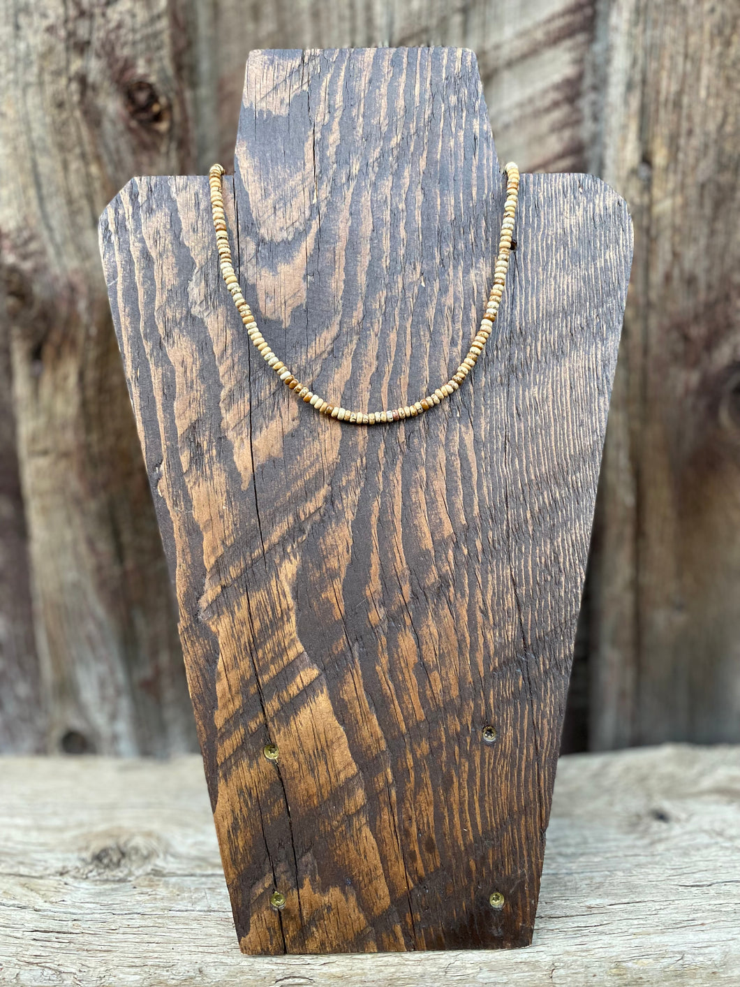 Picture Jasper Necklace N0657