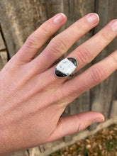 Load image into Gallery viewer, White Buffalo Ring Size 6.5 R0362