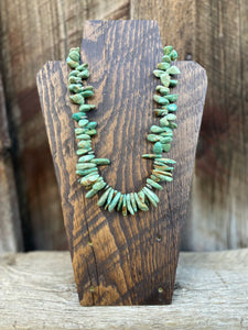 Green Turquoise Necklace N0635