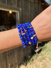 Load image into Gallery viewer, Lapis Stretchy Bracelet C0474