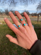 Load image into Gallery viewer, Lone Mtn Turquoise Ring R0403