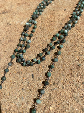 Load image into Gallery viewer, Emerald Chain Necklace N0911
