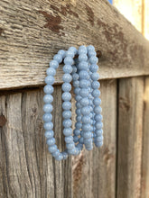 Load image into Gallery viewer, Angelite 6mm Stretchy Bracelet C0444