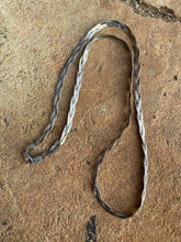 Load image into Gallery viewer, Braided Vintage Sterling Chain N0777