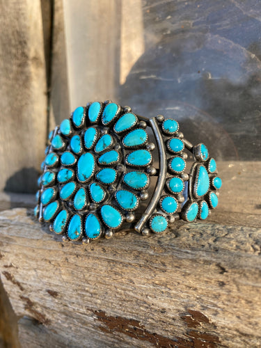 Vintage Cluster Cuff C0198