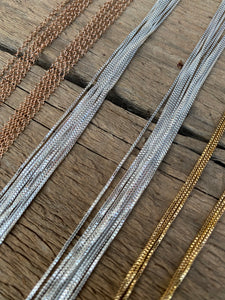 Sterling Silver 18” Box Chain N0382
