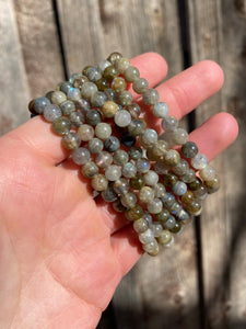 Labradorite Stretch Bracelet C0224