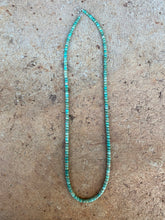 Load image into Gallery viewer, Turquoise Rondelle Necklace N0748