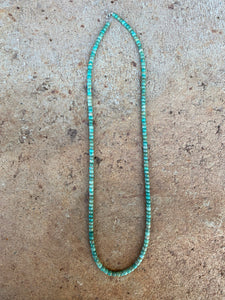 Turquoise Rondelle Necklace N0748
