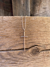 Load image into Gallery viewer, Silver Cross Necklace N0560