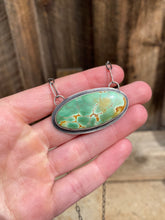 Load image into Gallery viewer, Australian Variscite Bar Necklace N0830