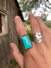 Load image into Gallery viewer, Tyrone Turquoise Ring R0291