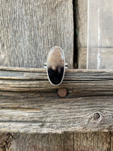 Load image into Gallery viewer, Petrified Palm Wood Ring Size 7 3/4