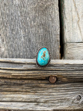 Load image into Gallery viewer, Vintage Turquoise Ring 6 1/4 R0382