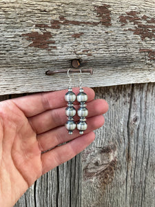 Sterling Silver Pearl Earrings E0230
