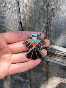 Vintage Thunderbird Inlay Pin