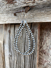 Load image into Gallery viewer, 3mm Silver Teardrop Earrings E0151