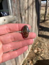 Load image into Gallery viewer, Biggs Jasper Ring Size 6 3/4 R0371