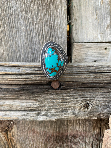 Royston Turquoise Ring Size 8 3/4 R0267