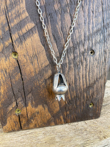 Sterling Silver Blossom Necklace N0600