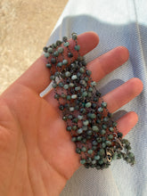 Load image into Gallery viewer, Emerald Chain Necklace N0911