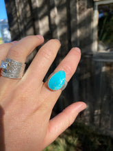 Load image into Gallery viewer, Turquoise Ring Size 8 R0473