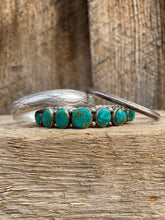 Load image into Gallery viewer, Vintage Turquoise Cuff C0437