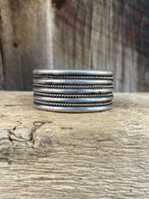 Load image into Gallery viewer, Vintage Silver Cuff C0237