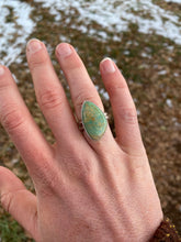 Load image into Gallery viewer, Hachita Turquoise Ring Size 6 R0359