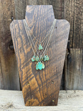 Load image into Gallery viewer, Turquoise Drop Necklace N0705