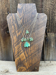 Turquoise Drop Necklace N0705