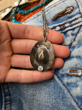 Load image into Gallery viewer, Vintage Cowboy Hat Necklace