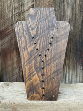 Load image into Gallery viewer, Black Onyx Lariat N0689