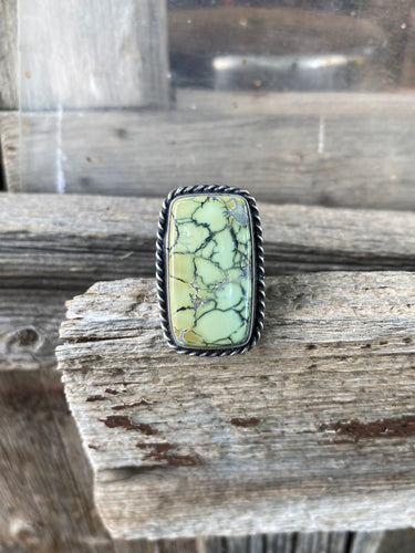 Nautilus Variscite Ring R0287