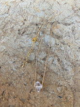 Load image into Gallery viewer, Gold Filled Herkimer Necklace N0862