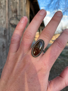 Biggs Jasper Ring Size 7 R0370